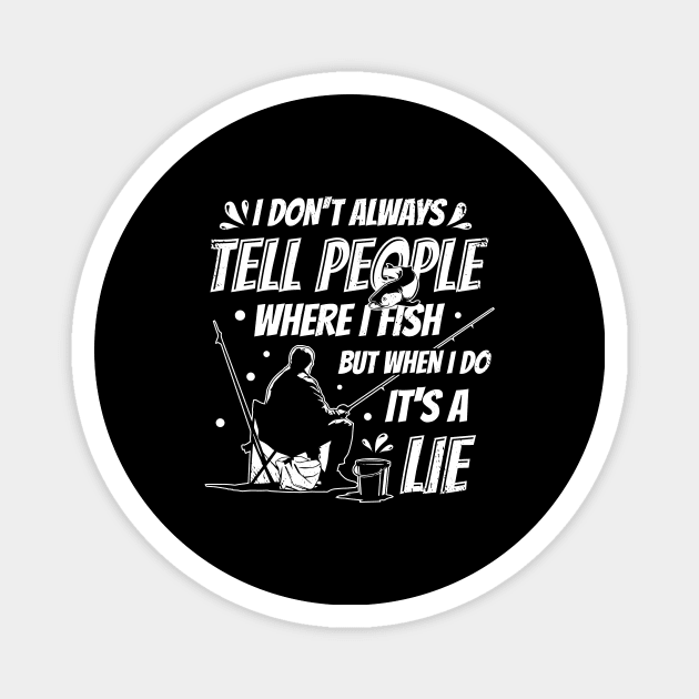 Funny Fishing Fish Sport Bass Carp Gift Magnet by Dolde08